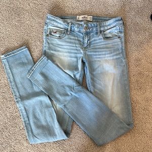 Hollister skinny light wash jeans